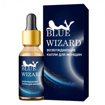 Капли Blue Wizard - женский возбудитель в Электростали