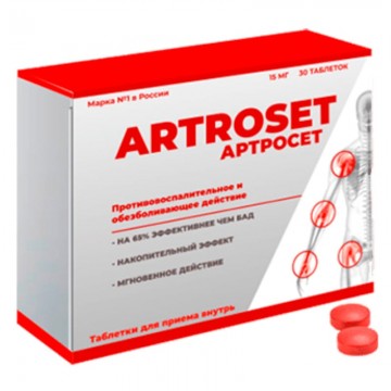 Artroset - противовоспалительные таблетки для суставов в Москве