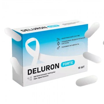 Deluron Forte - органические капсулы при простатите, 10 шт. в Москве