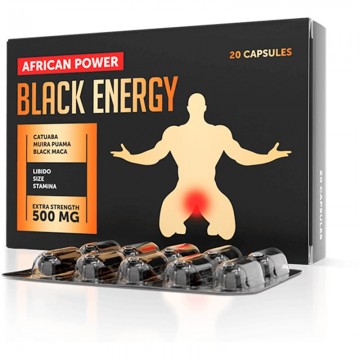 Black Energy - капсулы для потенции, 500 мг в Москве