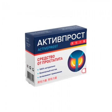 Активпрост - капсулы от простатита в Москве