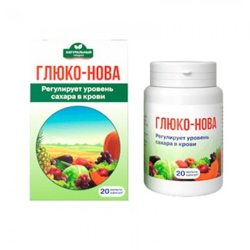 Глюко-Нова - таблетки от сахара в Москве